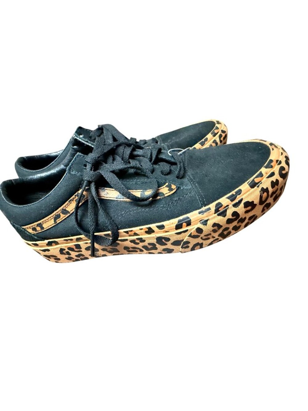 Vans Off The Wall Leopard Print Women's 9 NWOT